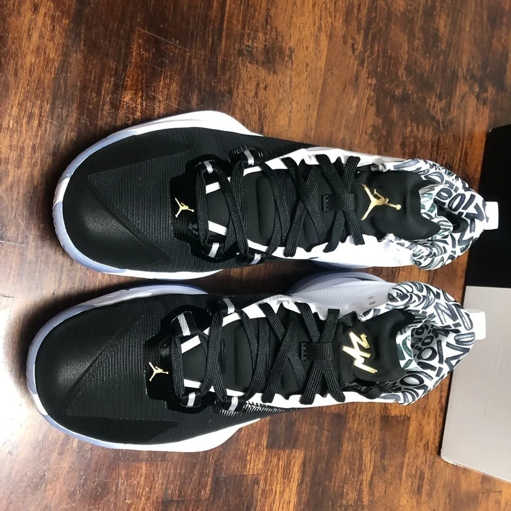 Nike Air Jordan Zion Williamson 1 Black/White Oreo All NEW